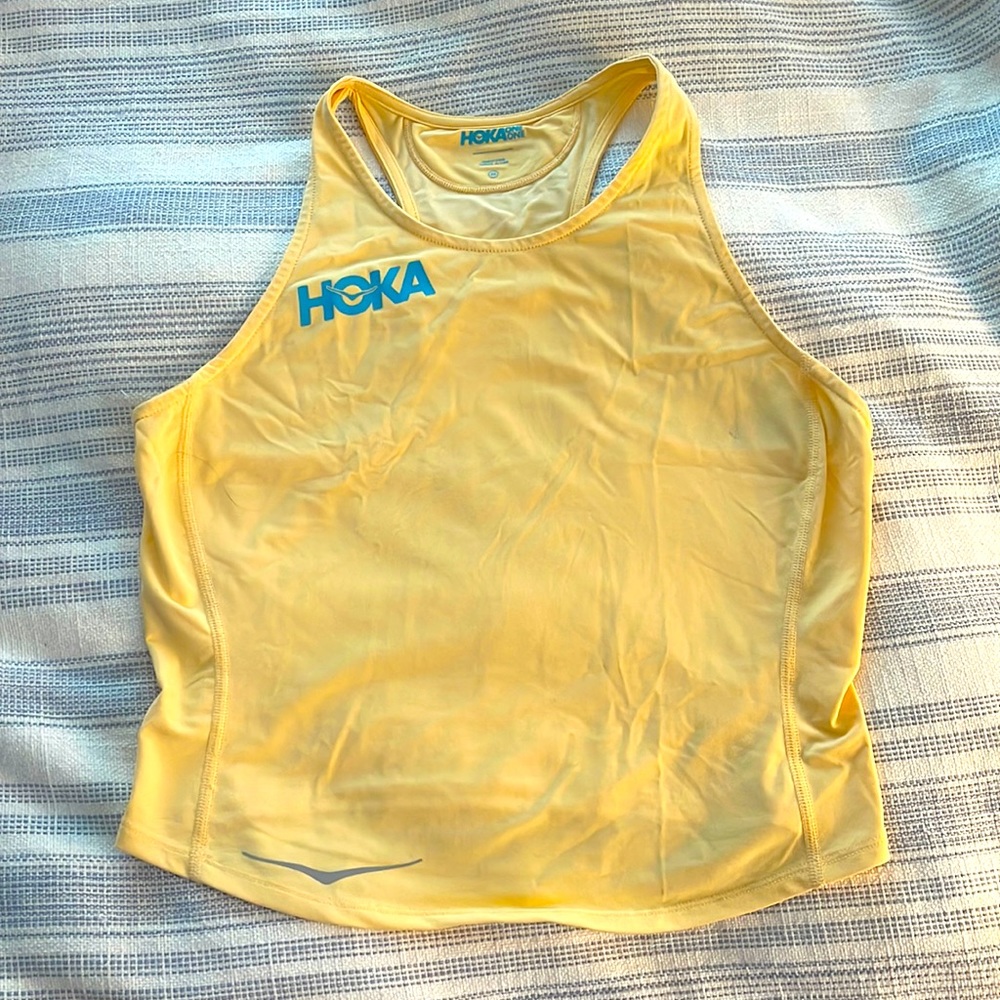 Hoka Glide Cropped Top